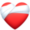 Mending Heart emoji on Facebook